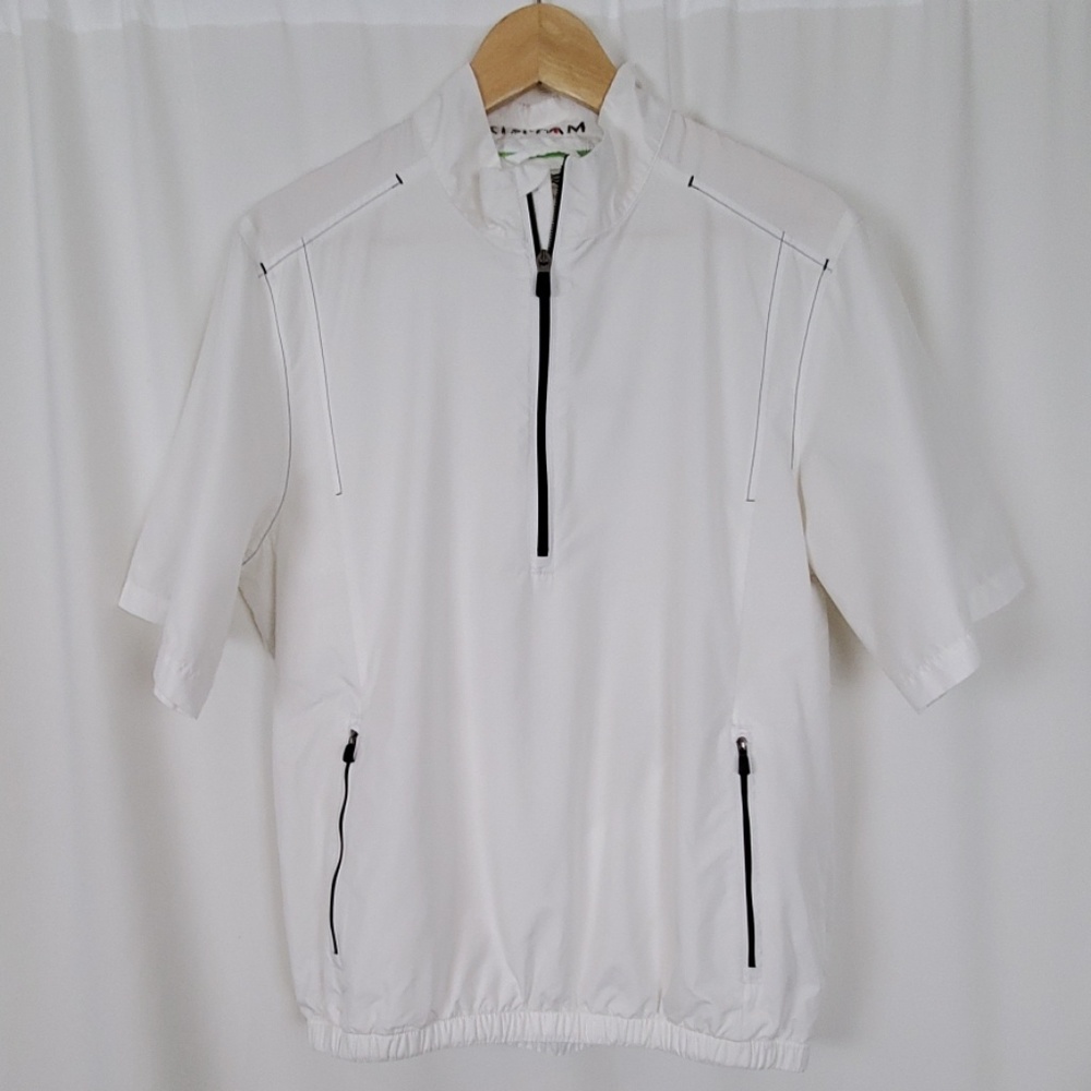 Adidas Matrix Clima Proof Short Sleeve Wind Shirt